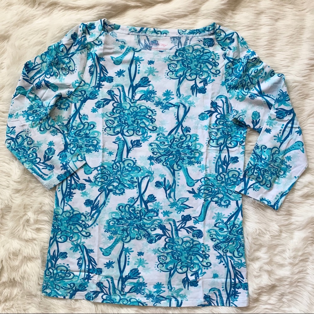 Lilly Pulitzer Andie Top in Back It Up
